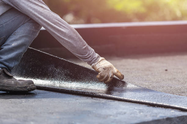 Professional Basement Waterproofing technician working in Streetsboro, OH